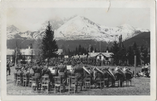 Koncert prešovských vojakov v 1942